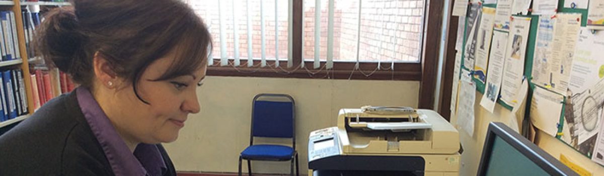 Liz Wood <br>Library assistant/Customer Service<br>Crosby Library